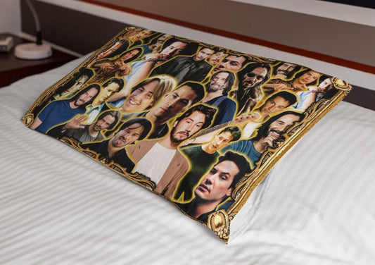 Keanu Reeves Pillowcase Keanu Reeves Bedroom Pillowcase