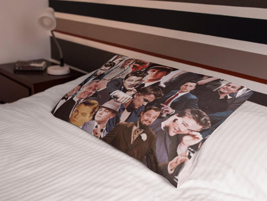 Leonardo DiCaprio Pillowcase Leonardo DiCaprio Bedroom Pillowcase