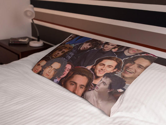 Timothee Chalamet Pillowcase Timothee Chalamet Bedroom Pillowcase