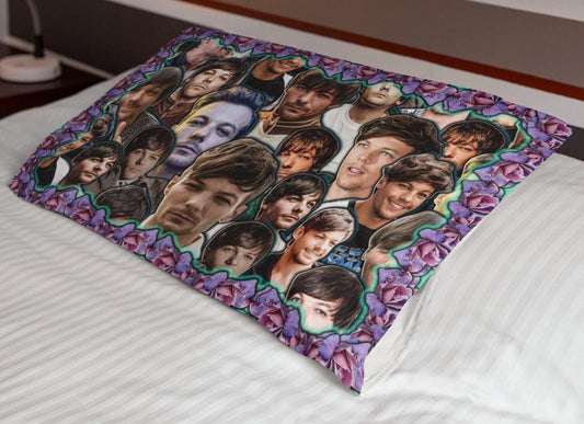 Louis Tomlinson Pillowcase - Louis Tomlinson Bedroom Pillowcase