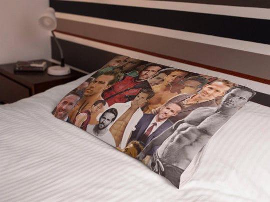 Ryan Reynolds Pillowcase Ryan Reynolds Bedroom Pillowcase