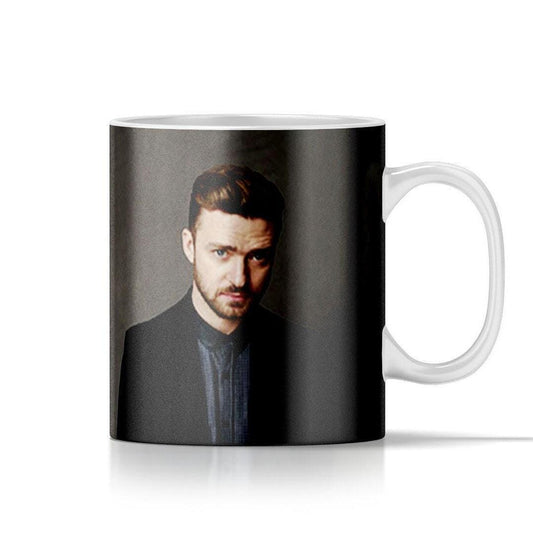 Justin Timberlake Mug - 11oz or 15oz - Justin Timberlake Coffee Cup - Justin Timberlake PORTRAIT Mug