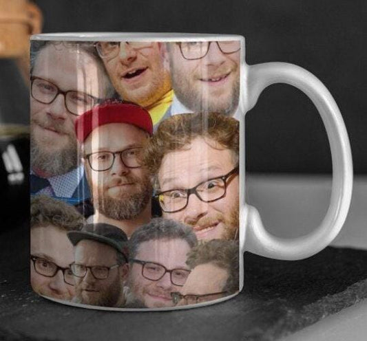 Seth Rogen Mug - 11oz or 15oz - Seth Rogen Cup - Seth Rogen Coffee Cup