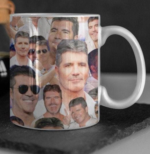 Simon Cowell Mug - 11oz or 15oz - Simon Cowell Cup - Simon Cowell Coffee Cup - Simon Cowell