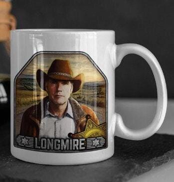 Longmire Mug - 11oz or 15oz - Sheriff Longmire Coffee Cup - Ceramic Mug