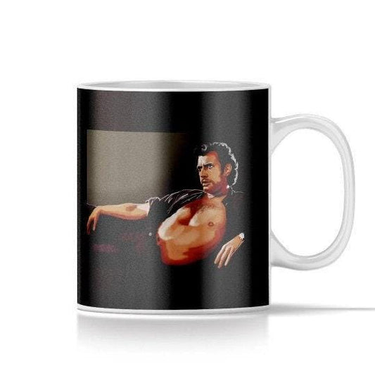 Jeff Goldblum Mug - 11oz or 15oz - Shirtless Jeff Goldblum Coffee Cup - Ceramic Mug
