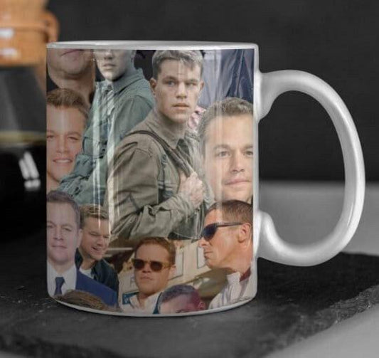 Matt Damon Mug Matt Damon Coffee Cup - 11oz or 15oz