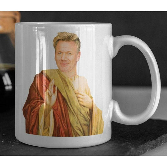 Saint Gordon Ramsay Mug Saint Gordon Ramsay Coffee Cup - 11 oz or 15 oz